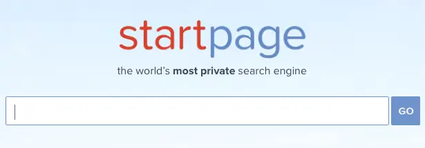 Startpage Search Engine